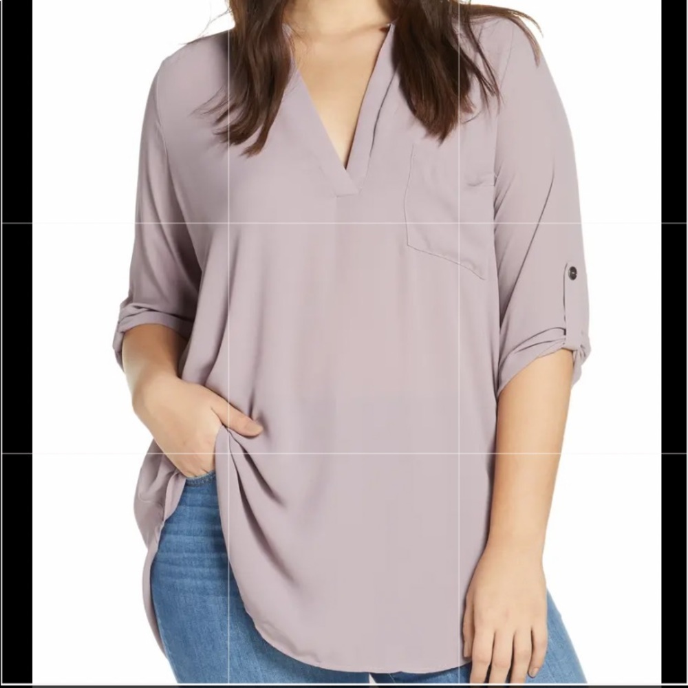 LUSH Perfectly Henley Tunic